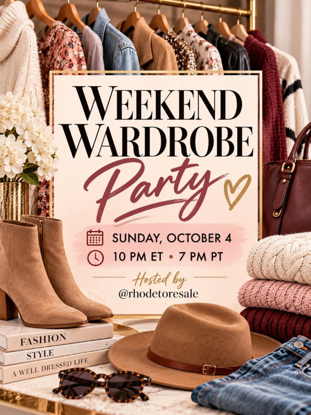 WEEKEND WARDROBE POSH PARTY OCTOBER 4 POSH HOST PICKS NEEDED